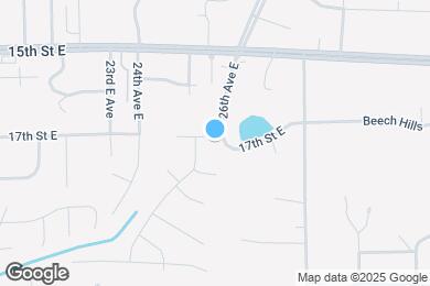 Map image of the property - 1700 26th Ave E