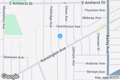 Map image of the property - 35 Poultney Ave