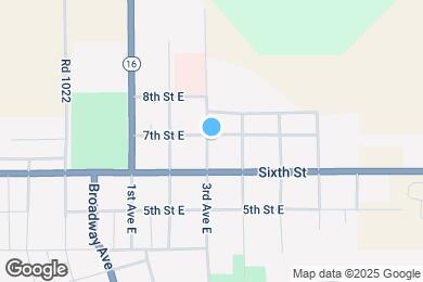 Map image of the property - 622 3rd Ave E