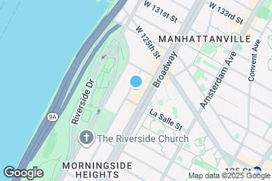 Map image of the property - 184 Claremont Ave