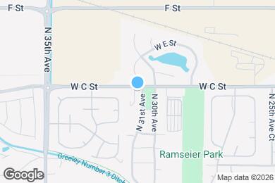 Map image of the property - 2990 W C St