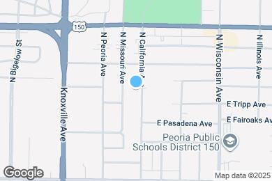 Map image of the property - 3415 N California Ave