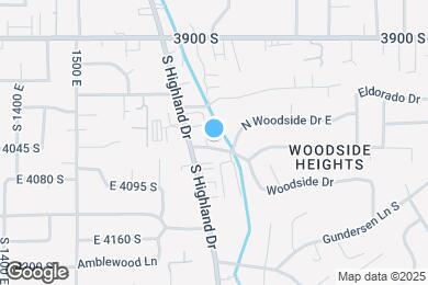 Map image of the property - 1717 E Woodside Dr