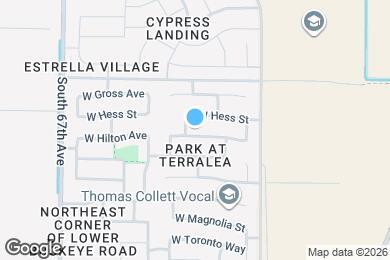 Map image of the property - 6350 W Hilton Ave