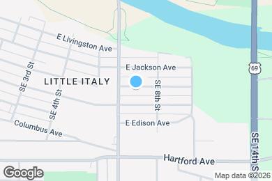 Map image of the property - 621 E Granger Ave