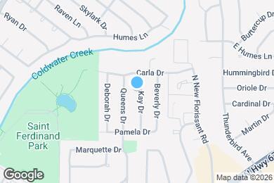 Map image of the property - 1745 Kay Dr