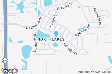 Map image of the property - 3027 Cedaridge Dr