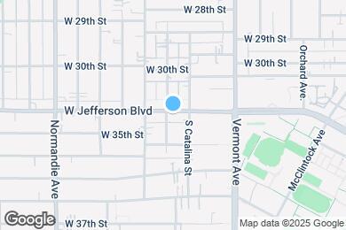 Map image of the property - 1296 W Jefferson Blvd