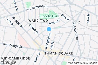 Map image of the property - 58 Springfield St
