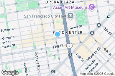 Map image of the property - 214 Hayes St