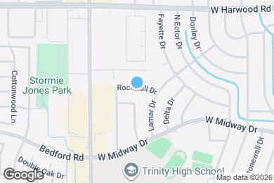Map image of the property - 901 Rockwall Dr