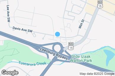 Map image of the property - 113 Davis Ave SW