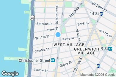 Map image of the property - 555 Hudson St