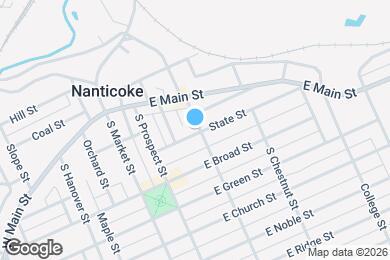 Map image of the property - 36 S Walnut St