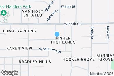 Map image of the property - 10300 W 56th St