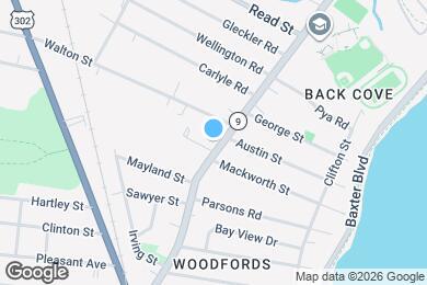 Map image of the property - 160 Ocean Ave