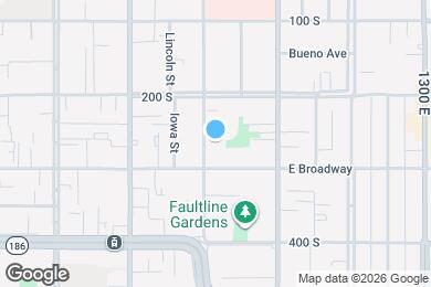 Map image of the property - 255 S 1000 E