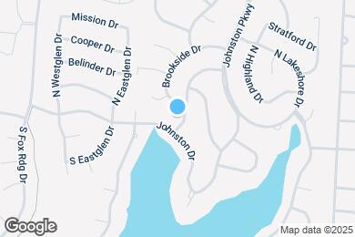 Map image of the property - 1018 Silver Lake Dr