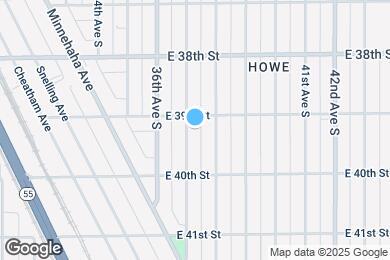 Map image of the property - 3913 37th Ave S