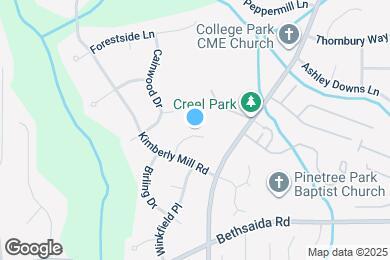 Map image of the property - 2875 Woodburn Ct