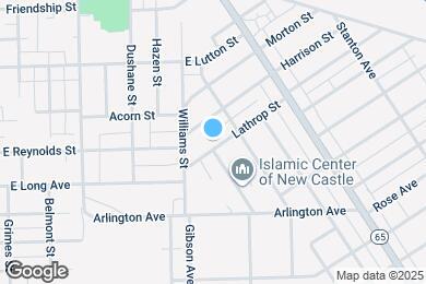 Map image of the property - 801 Lathrop St