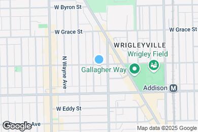 Map image of the property - 1215 W Waveland Ave