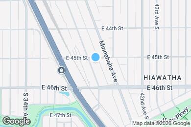 Map image of the property - 4511 Snelling Ave