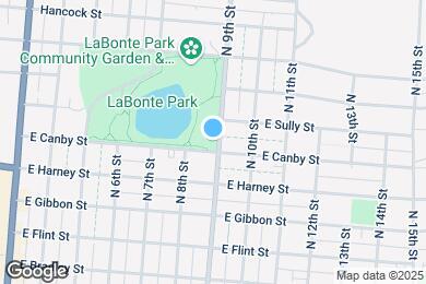 Map image of the property - 956 N 9th St