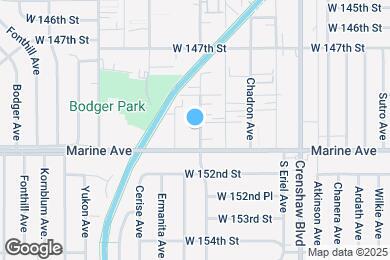 Map image of the property - Marine Terrace