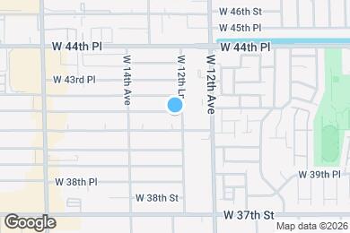 Map image of the property - 1270 W 42nd St