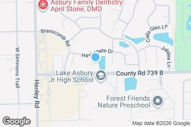Map image of the property - 2523 Sandhaven Ct