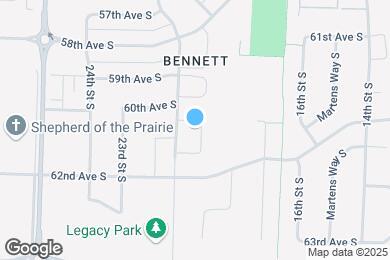 Map image of the property - 6047 Bennett Ct S