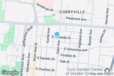 Map image of the property - 2933 Eden Ave