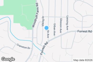 Map image of the property - 2879 Doyle Ave