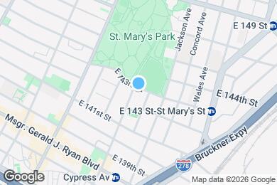 Map image of the property - 674 St Mary's St