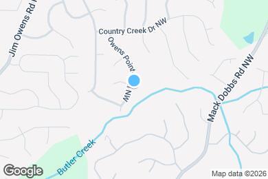 Map image of the property - 2924 Owens Point Trail NW