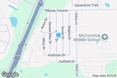 Map image of the property - 315 Love Dr