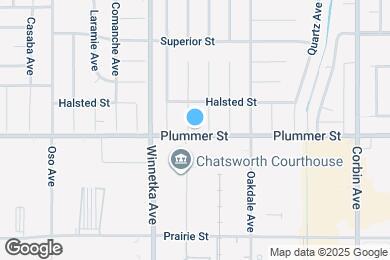 Map image of the property - 9500 Penfield Ave