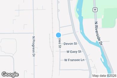 Map image of the property - 515 N Dries St