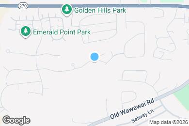 Map image of the property - 1545 Capri Ct