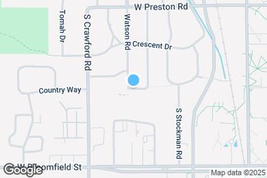 Map image of the property - 1524 Ridge