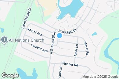 Map image of the property - 1105 Wagner Ave
