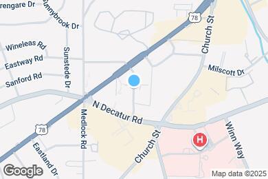 Map image of the property - 2550 Blackmon Dr