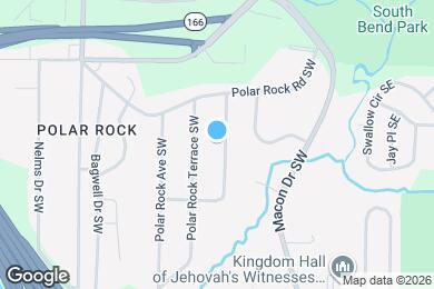 Map image of the property - Room in Duplex on Polar Rock Pl SW