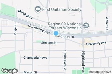 Map image of the property - 2631 University Ave