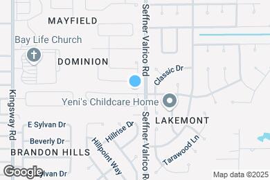 Map image of the property - 605 Lakemont Dr