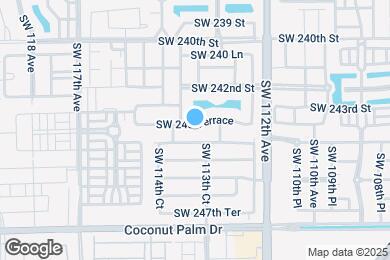 Map image of the property - 11358 SW 243rd Ter
