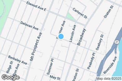 Map image of the property - 148 Delavan Ave
