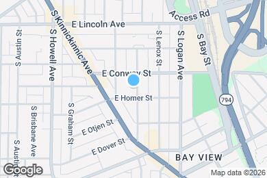 Map image of the property - 2431 S Williams St