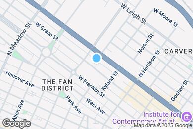 Map image of the property - 1130 W Grace St